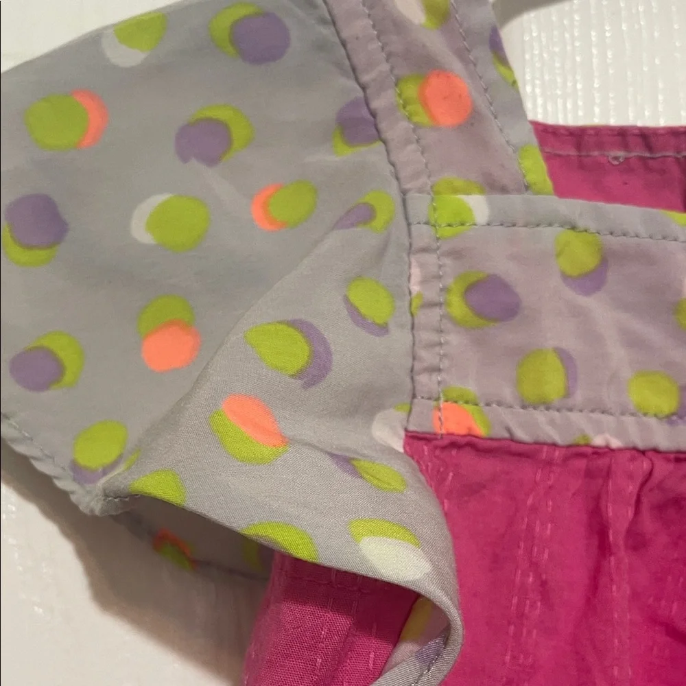 Cherokee Smock Style Short Sleeve Dres Size 18 Months